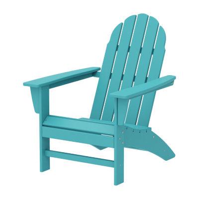 POLYWOOD Vineyard Adirondack Chair One Size Blue 464$