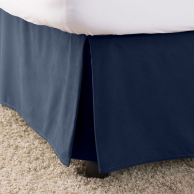 Elegant Comfort Wrinkle Fade Resistant Bed Skirt Dust Ruffle - Pleated ...