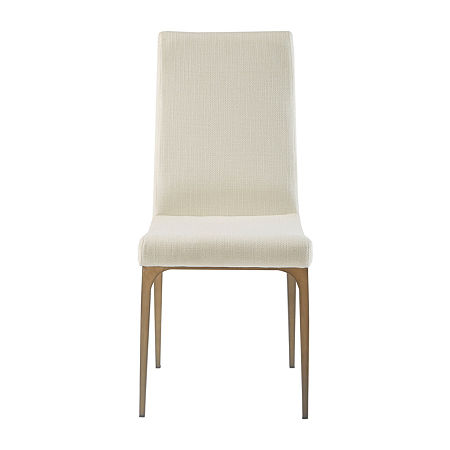 Madison Park Callaway Dining Side Chair-Set Of 2, One Size, White