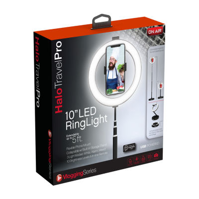 On Air Halo Travel Pro 10" LED Ring Light