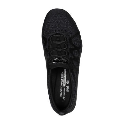 Skechers Breathe Easy Infiknity Womens Round Closed Toe Slip-On Shoe