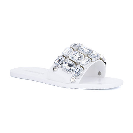  -Olivia Miller Womens Sophie Flat Sandals