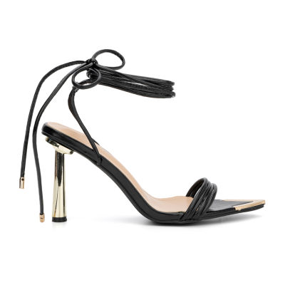 Olivia Miller Womens Priscilla Heeled Sandals