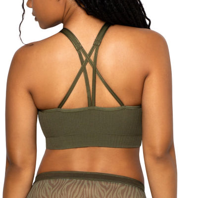 Curvy Couture Smooth Seamless Comfort Wireless Longline Bra-1332