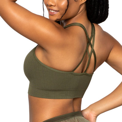Curvy Couture Smooth Seamless Comfort Wireless Longline Bra-1332