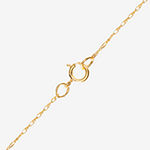 Disney Classics Girls 14K Gold Mickey Mouse Pendant Necklace
