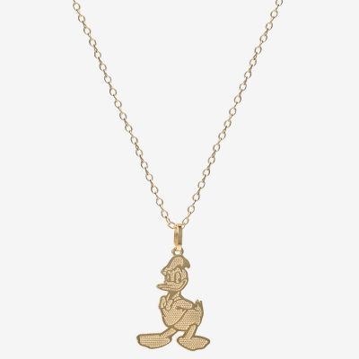 Girls 14K Gold Pendant Necklace