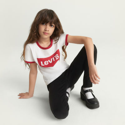 Levi's Big Girls Pull On Knit Full Length Leggings