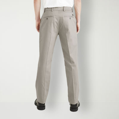 Dockers Signature Iron Free Khaki With Stain Defender Mens Classic Fit Flat Front Pant