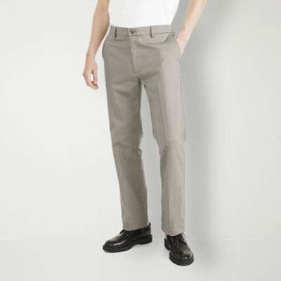 Dockers Signature Iron Free Khaki With Stain Defender Mens Classic Fit Flat Front Pant