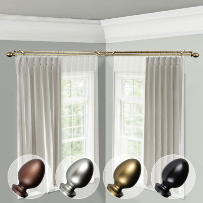 Rod Desyne Emeka Corner Double Curtain