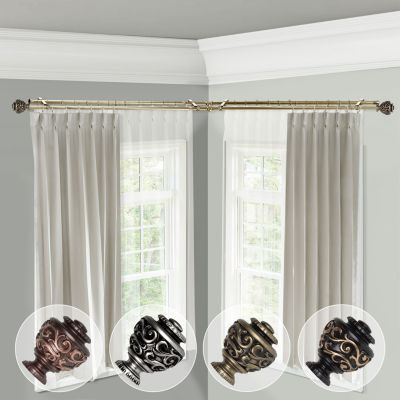 Rod Desyne Eleanor Corner Double Curtain