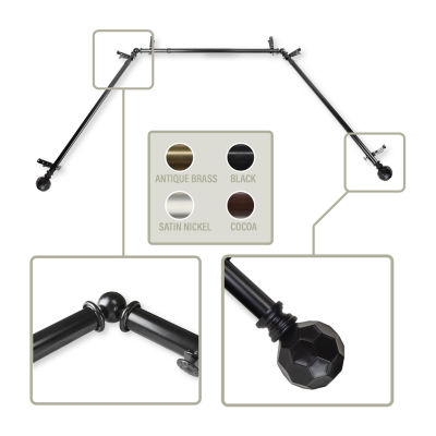 Rod Desyne Christiano Bay Window Rod