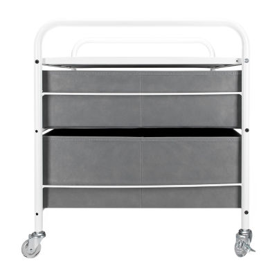 Home Expressions Mini Fridge Shelf Cart