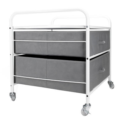 Home Expressions Mini Fridge Shelf Cart