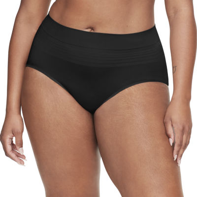 Warners® No Pinching, Problems® Dig-Free Comfort Waist with Lace Smooth and Seamless Brief RS1501P