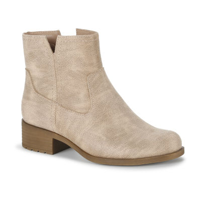 Frye and Co. Womens Estreley Stacked Heel Booties