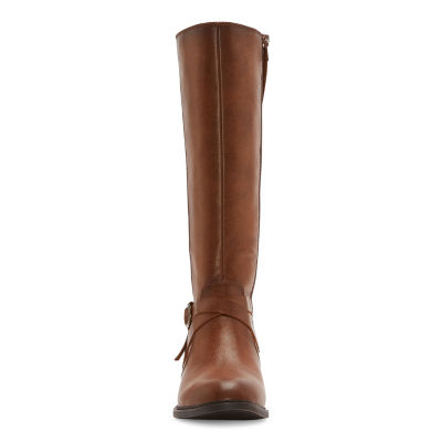 Frye and Co. Womens Gaylin Stacked Heel Riding Boots