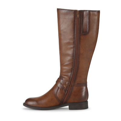 Frye and Co. Womens Gaylin Stacked Heel Riding Boots