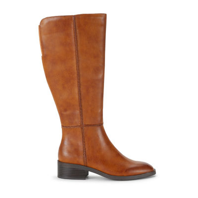 Frye and Co. Womens Lillian Stacked Heel Riding Boots