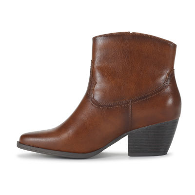 Frye and Co. Womens Savi Stacked Heel Booties