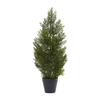 Nearly Natural 2ft Mini Cedar 2 Foot Christmas Tree