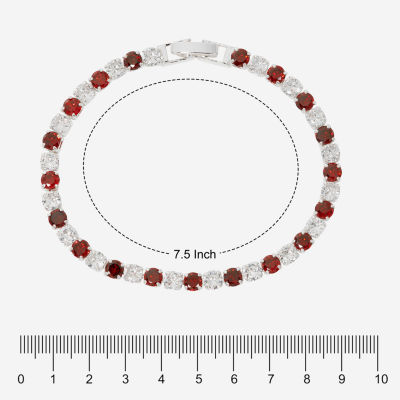 Sparkle Allure Light Up Box Womens Cubic Zirconia Pure Silver Over Brass Round 2-pc. Jewelry Set