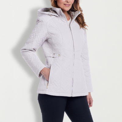 Gallery Womens Removable Hood Midweight Quilted Jacket