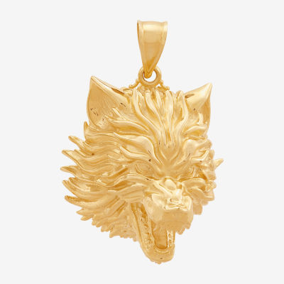 Mens 10K Gold Pendant