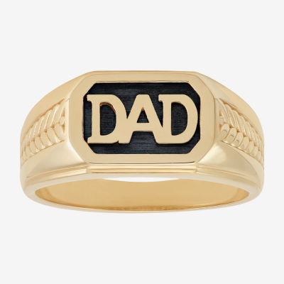 "Dad" Mens 14K Gold Fashion Ring