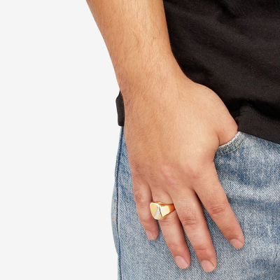 Mens 14K Gold Fashion Ring