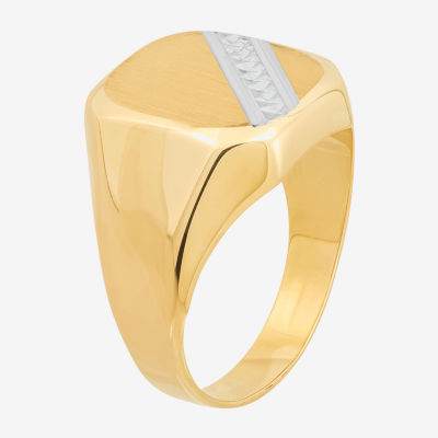 Mens 14K Gold Fashion Ring