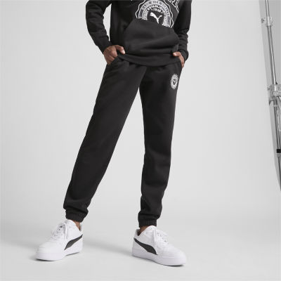 PUMA Mens Cuffed Regular Fit Sweatpant
