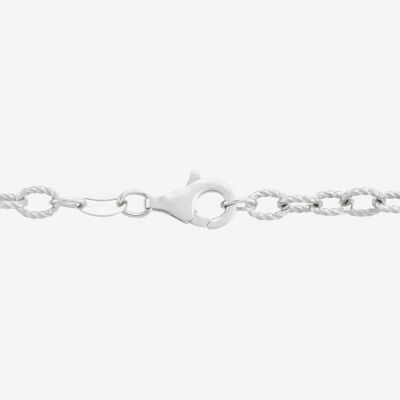 Sterling Silver 18 Inch Cable Chain Necklace