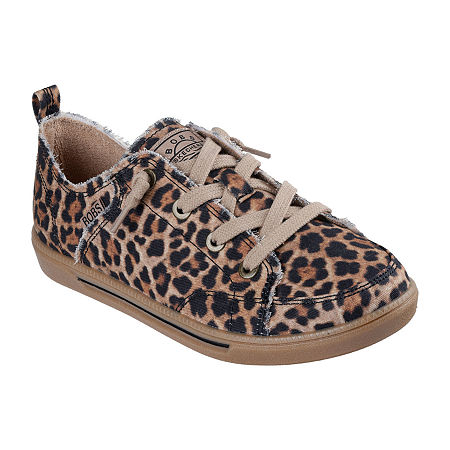 Skechers Bobs B Cute 2.0 On Brand Womens Slip-On Walking Shoes, 8 Medium, Brown