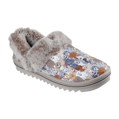 Skechers Bobs Cozy Kiss Paw Jams Womens Memory Foam Slip-On