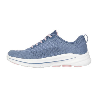 (取寄) スケッチャーズ パフォーマンス レディース ゴー ウォーク 8 ブリット SKECHERS Performance women Go Walk 8 Britt Blue/Pink Skechers Go Walk 8 Britt Womens Slip-On Walking Shoes - JCPenney