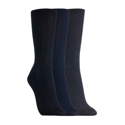 Clarks 3 Pair Crew Socks Womens