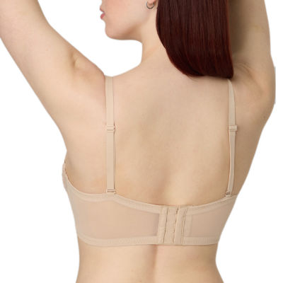 Maidenform Pure Comfort® Womens Lace Light Support Longline Wireless Bralette Dm1188