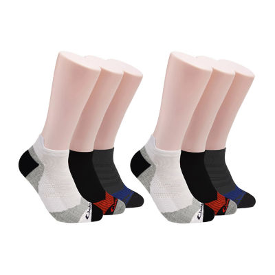Clarks Mens 6 Pair Low Cut Socks