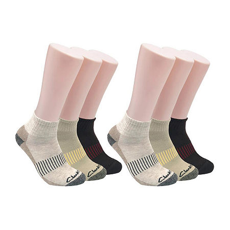 Clarks Of England Clarks Mens 6 Pair Low Cut Socks In Multi