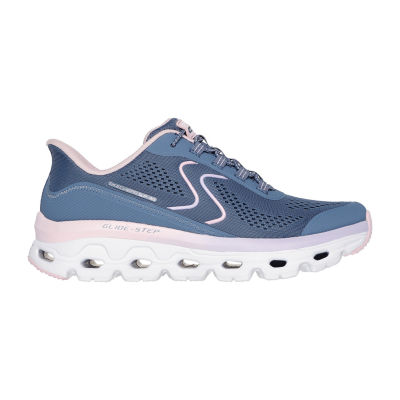 Skechers Hands Free Slip-Ins Glide-Step Sole Womens Slip-On Walking Shoes