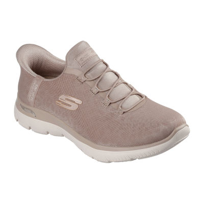 Skechers Hands Free Slip-Ins Arch Fit Summits Womens Slip-On Walking Shoes