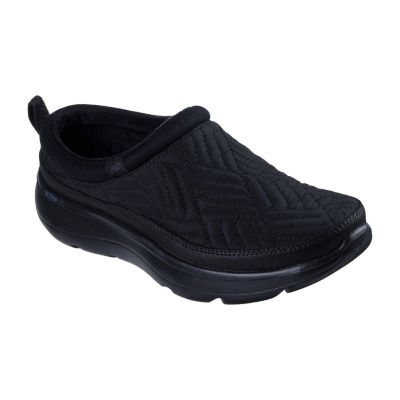 Skechers On The Go Encore Quilted Womens Memory Foam Clog Slippers