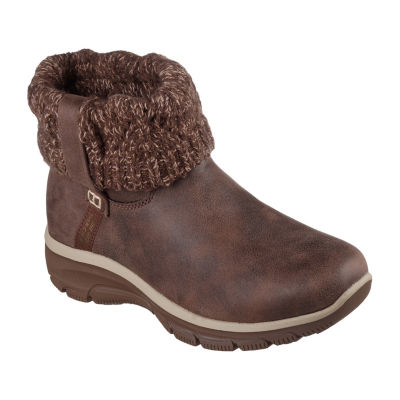 Skechers Hands Free Slip-Ins Womens Easy Going Cozy Weather 2 Flat