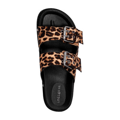 Indigo Rd. Niobe Womens Adjustable Strap Footbed Sandals