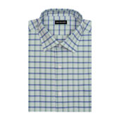 Haggar Smart Wash Mens Slim Fit Long Sleeve Dress Shirt