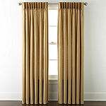JCPenney Home Supreme Energy Saving Light-Filtering Pinch Pleat Single Curtain Panel