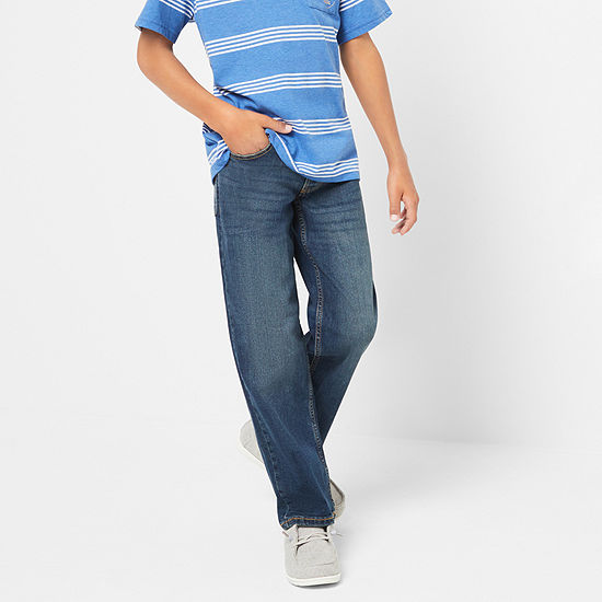 Thereabouts Little & Big Boys Advanced 360 Adjustable Waist Stretch Bootcut Relaxed Fit Jean