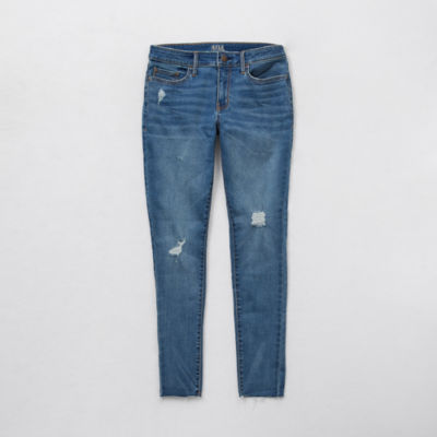 a.n.a Womens Mid Rise Stretch Fabric Skinny Fit Jegging Jean